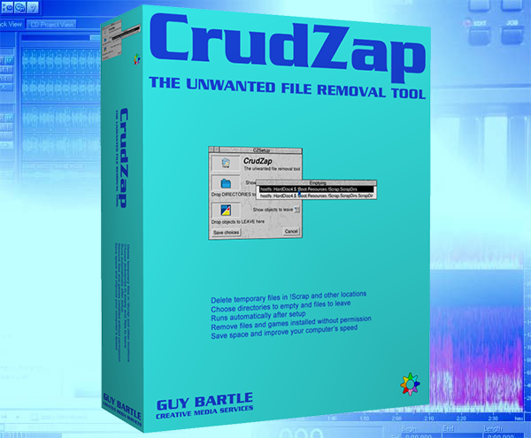 CrudZap RISC OS software background