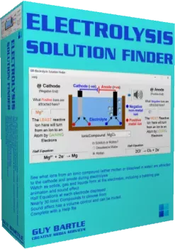 Electrolysis Solution Finder (32 bit version)
