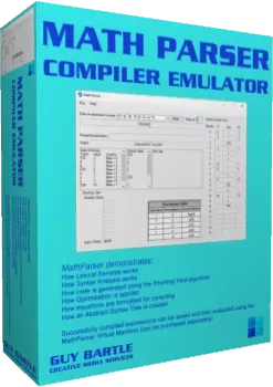 Math Parser Compiler Emulator (64 bit version)
