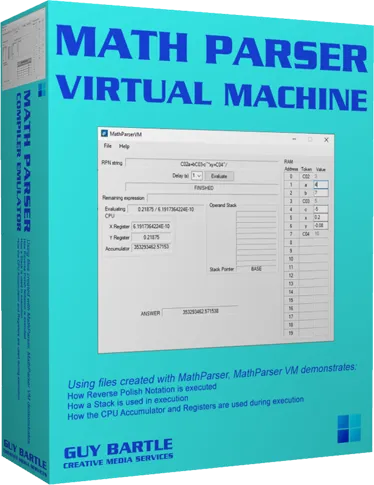 'Math Parser' Virtual Machine